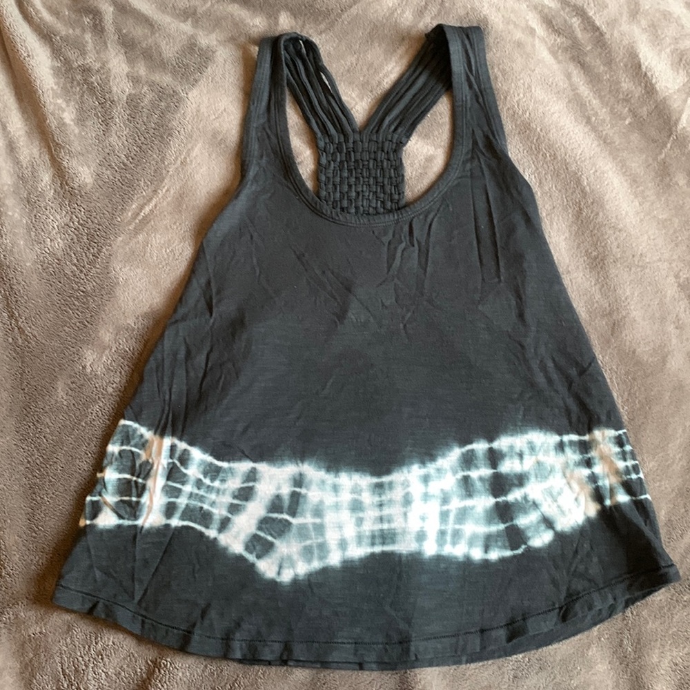 RVCA Gray Tie Dye Tank Top NWOT Size S